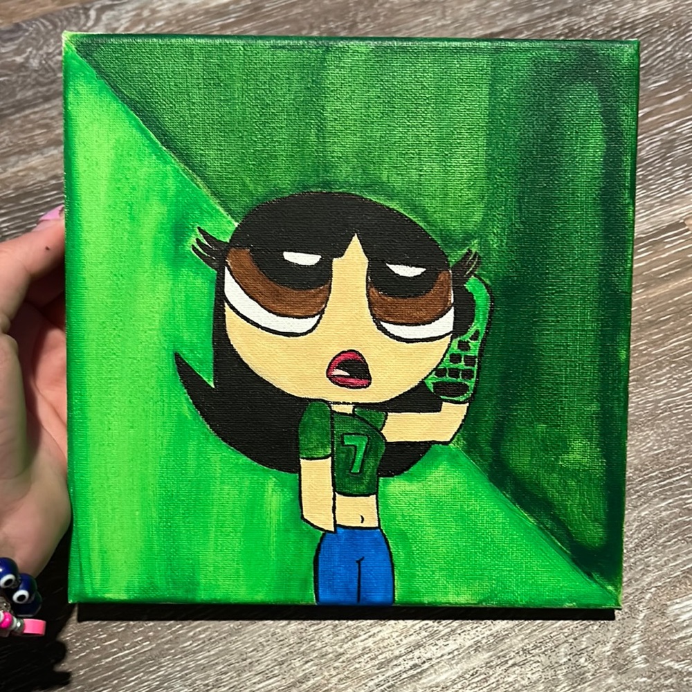 Power Puff Girl Painting